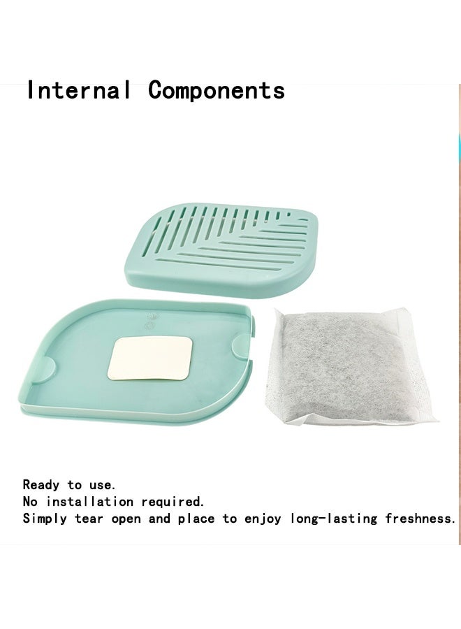 2PCS Fridge Deodorizer & Odor Eliminator - Activated Charcoal Air Freshener Outperforms Baking Soda – Non-Toxic, Long-Lasting, for Refrigerator, Freezer & Pantry - Image 4